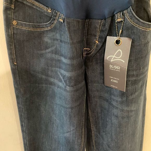 NEW $168 DL1961 Milano Bootcut Jean Maternity SZ28 - Picture 4 of 16